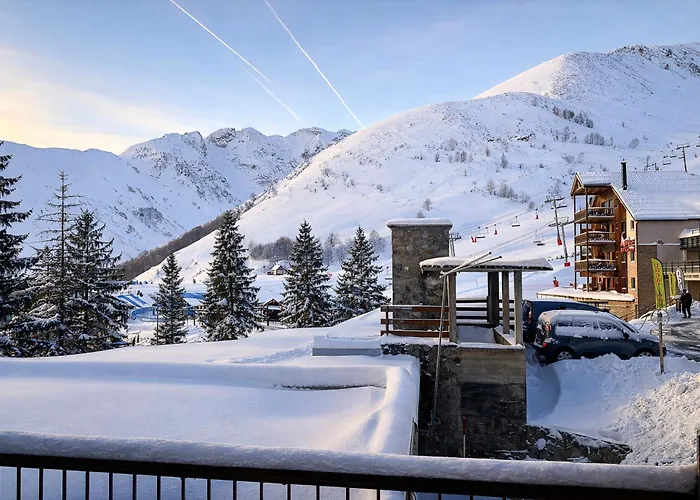 Cosy Au Pied Des Pistes Avec Balcon Et Vue Montagne 아파트 Gouaux-de-Larboust