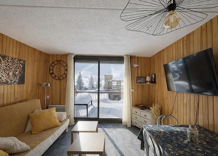 아파트 Cosy Au Pied Des Pistes Avec Balcon Et Vue Montagne Gouaux-de-Larboust